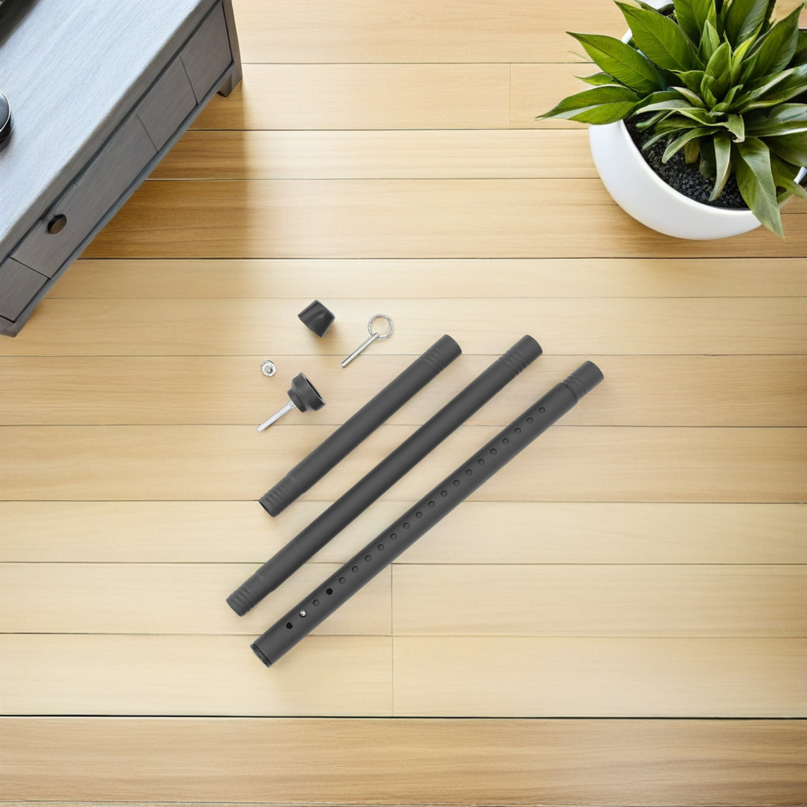 Home Security Bars - 1Set Adjustable Sliding Door Security Bar