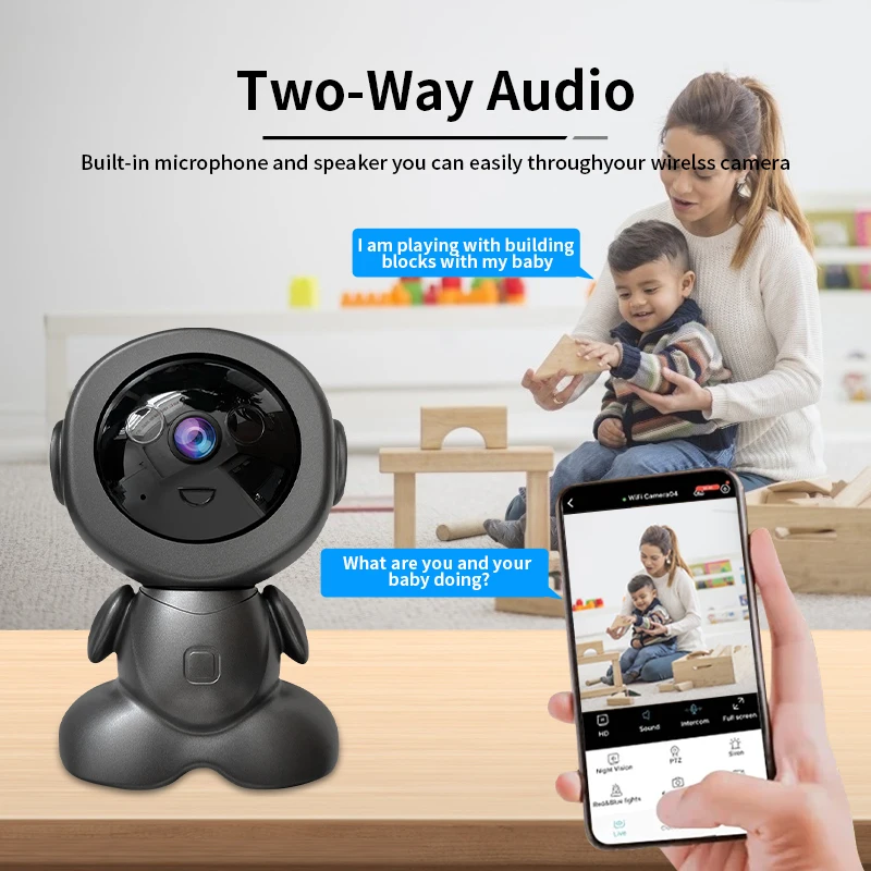 8MP Wifi Surveillance Robot Ca - Home Security Robot recension och pris