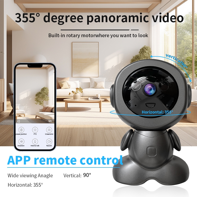 8MP Wifi Surveillance Robot Ca - Home Security Robot recension och pris