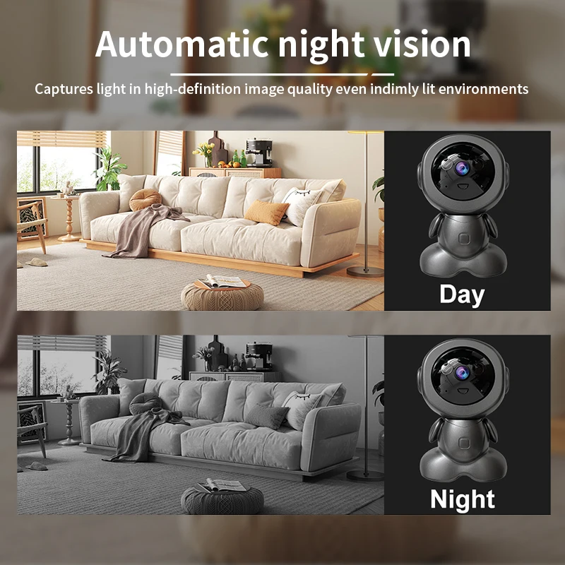 8MP Wifi Surveillance Robot Ca - Home Security Robot recension och pris