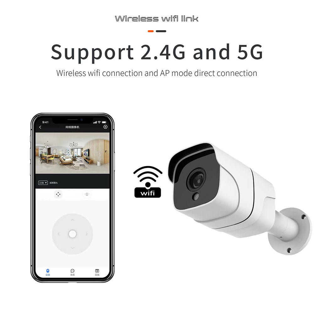 Tuya 5G Wifi IP Camera Outdoor - Home Security Google Camera recension och pris