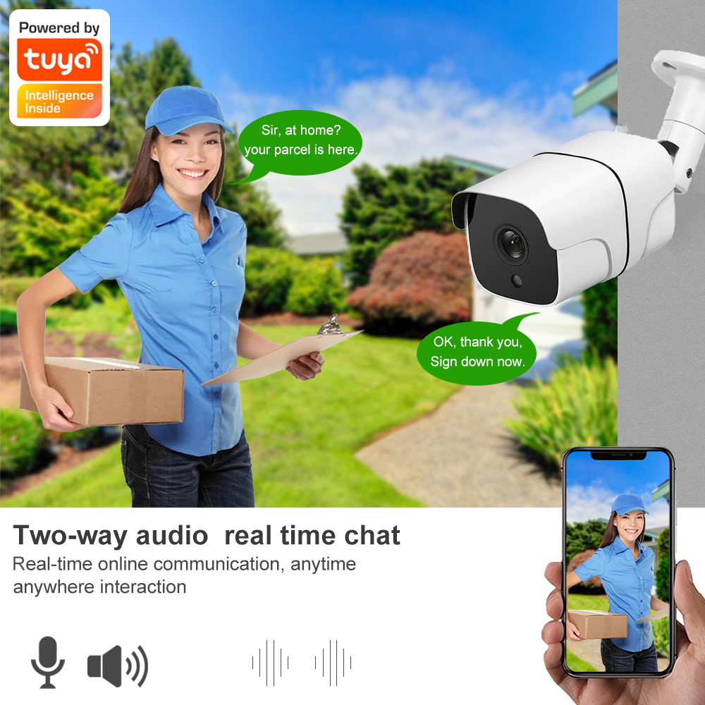 Tuya 5G Wifi IP Camera Outdoor - Home Security Google Camera recension och pris