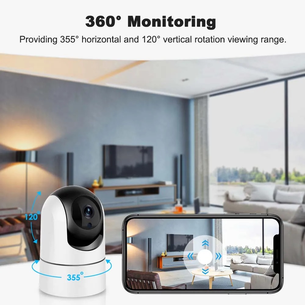 2K 6MP Mini 5G Wifi Tuya IP  C - Home Security Google Camera recension och pris