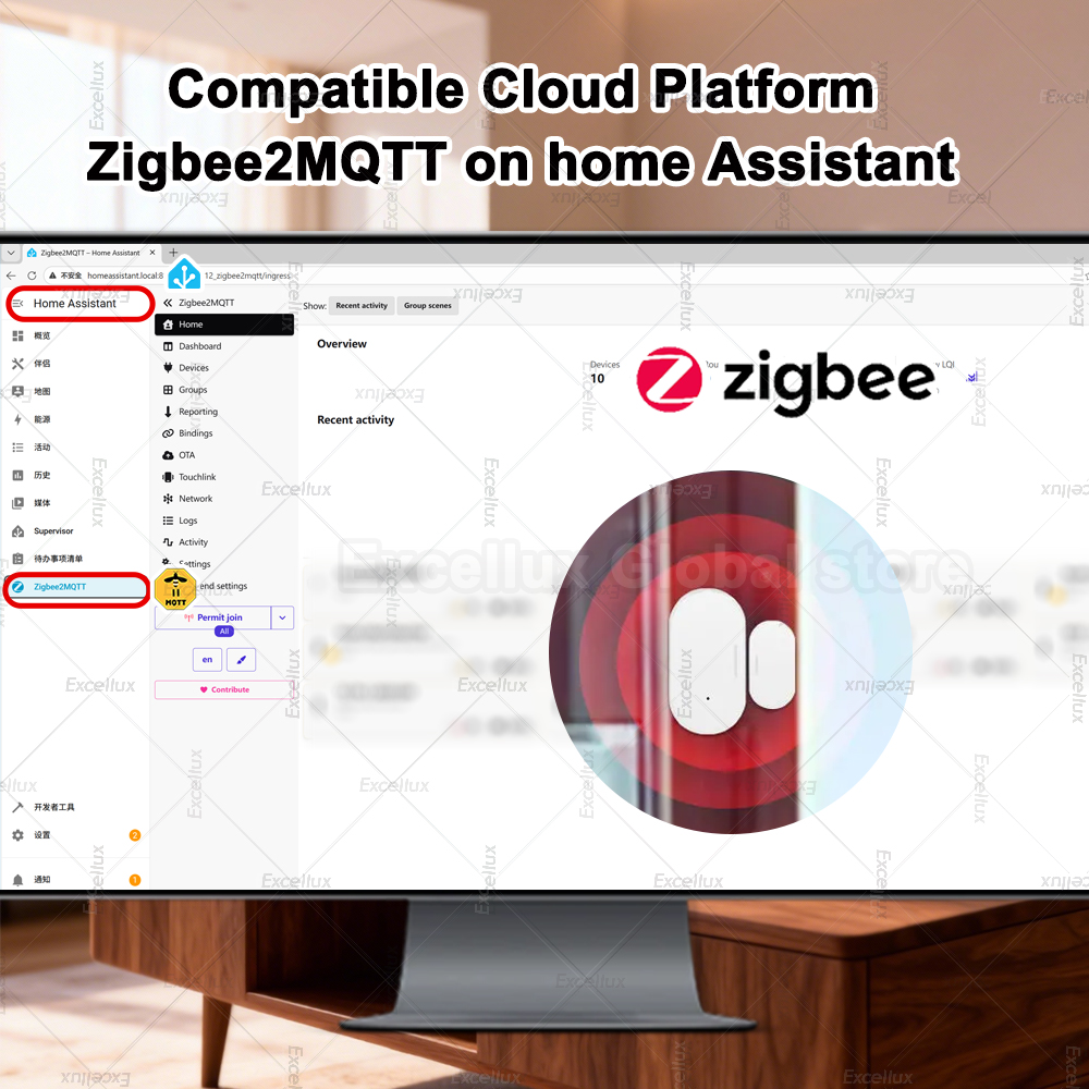 Zigbee 3.0 Door Window Sensor  - Window Alarm Sensor recension och pris