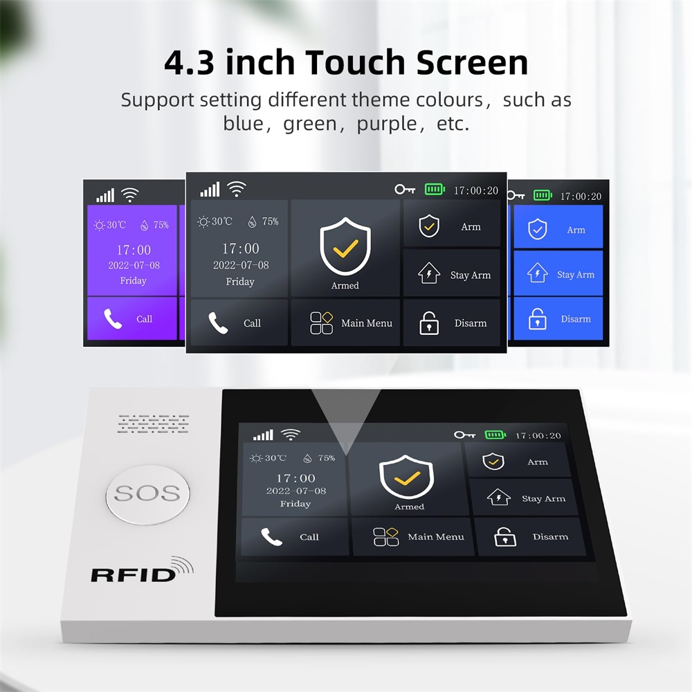 2.4G WIFI Smart GSM Alarm Syst - Home Security Ultimate recension och pris