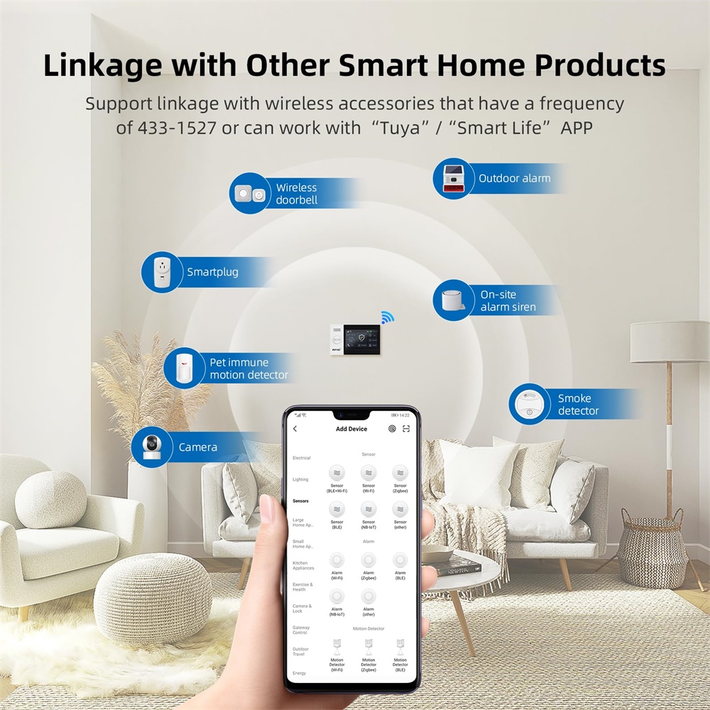2.4G WIFI Smart GSM Alarm Syst - Home Security Ultimate recension och pris