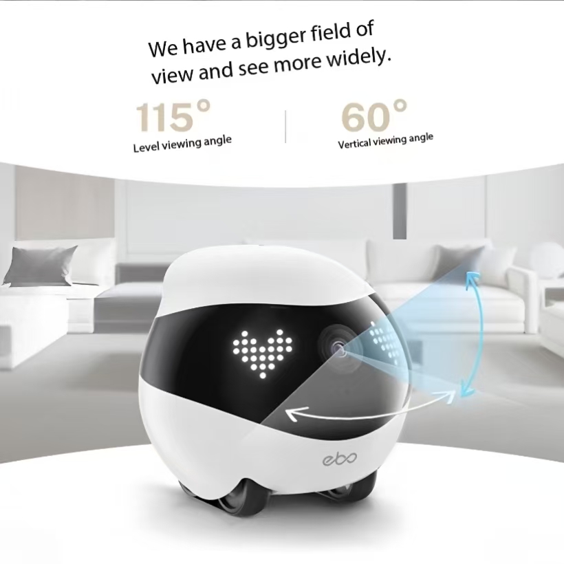 Enabot EBO AIR 2 Companion Rob - Home Security Robot recension och pris