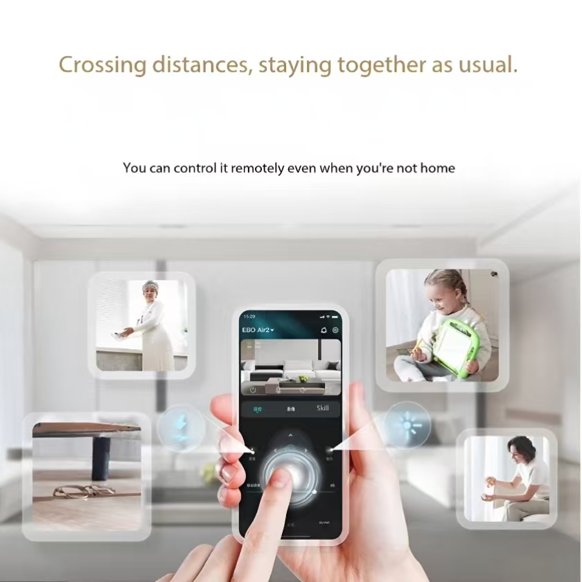 Enabot EBO AIR 2 Companion Rob - Home Security Robot recension och pris