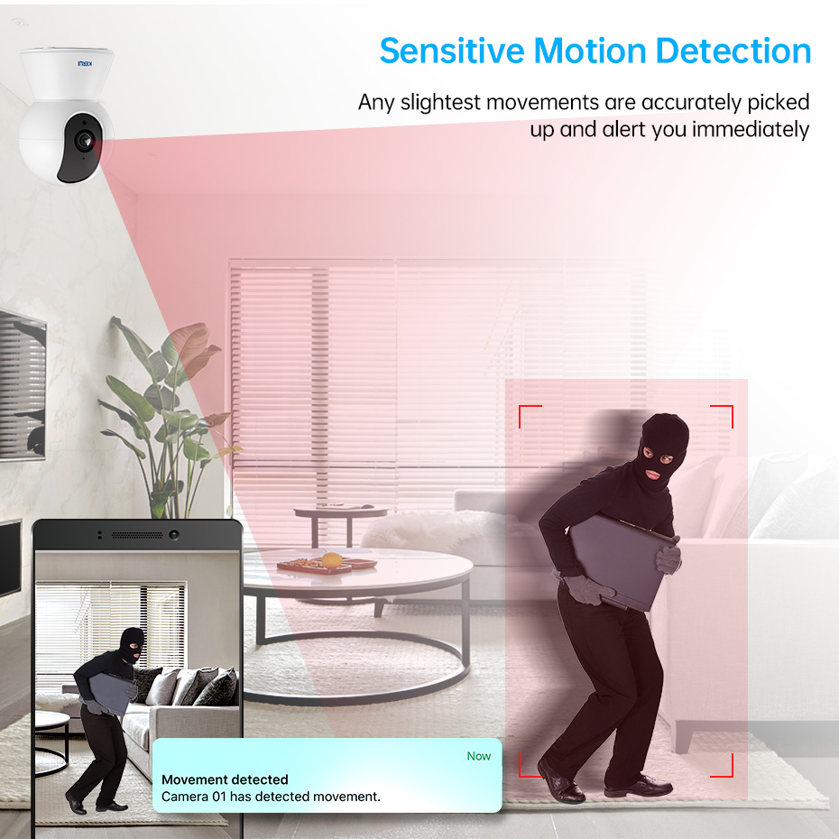KERUI 8MP 4K PTZ Camera Indoor - Home Security Google Camera recension och pris