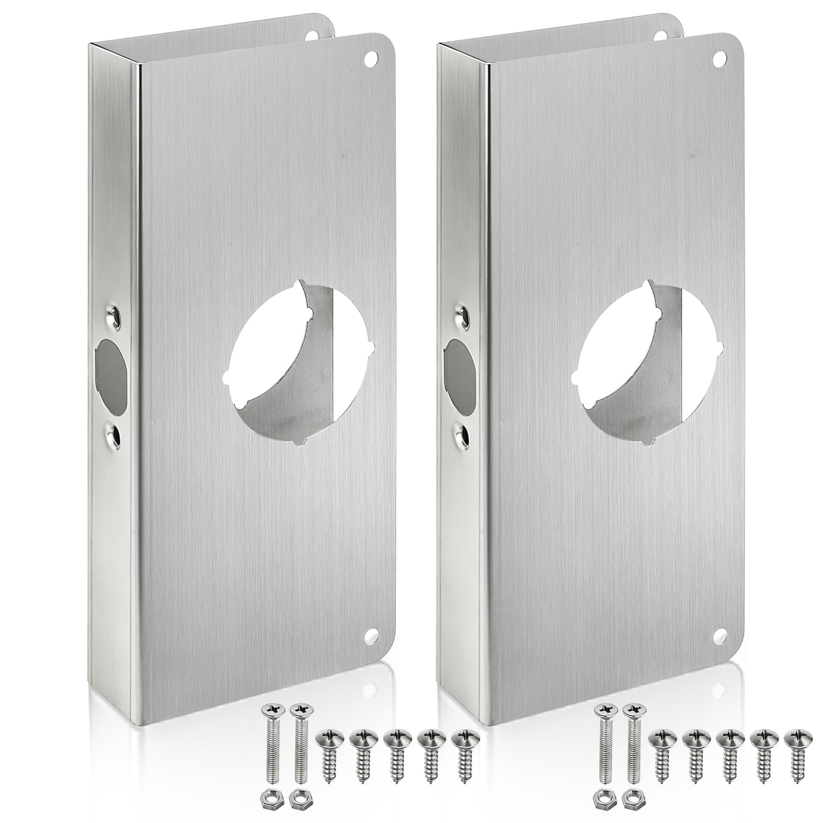 Stainless Steel Door Lock Rein - Door Reinforcer Kit recension och pris