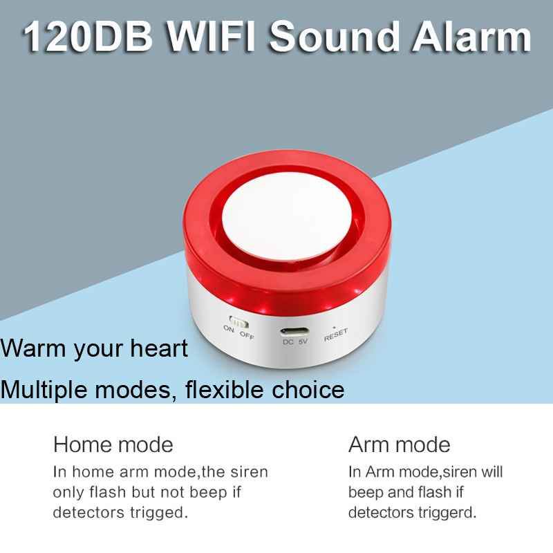 WiFi Tuya Home Alarm System 12 - Home Security Ultimate recension och pris
