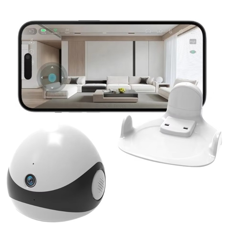 Wireless 2K HD Mobile Pet Comp - Home Security Robot recension och pris