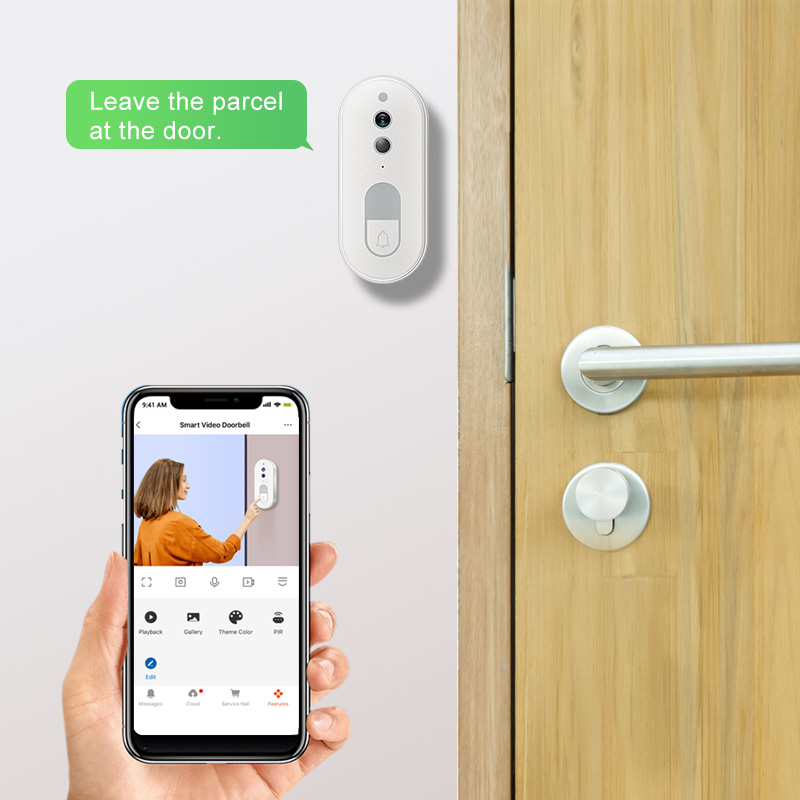 Tuya Smart Video Doorbell Wire - Home Security Google Camera recension och pris