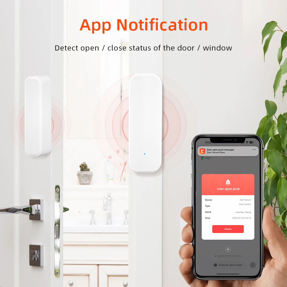 Tuya WiFi Door Window Sensor M - Window Alarm Sensor recension och pris