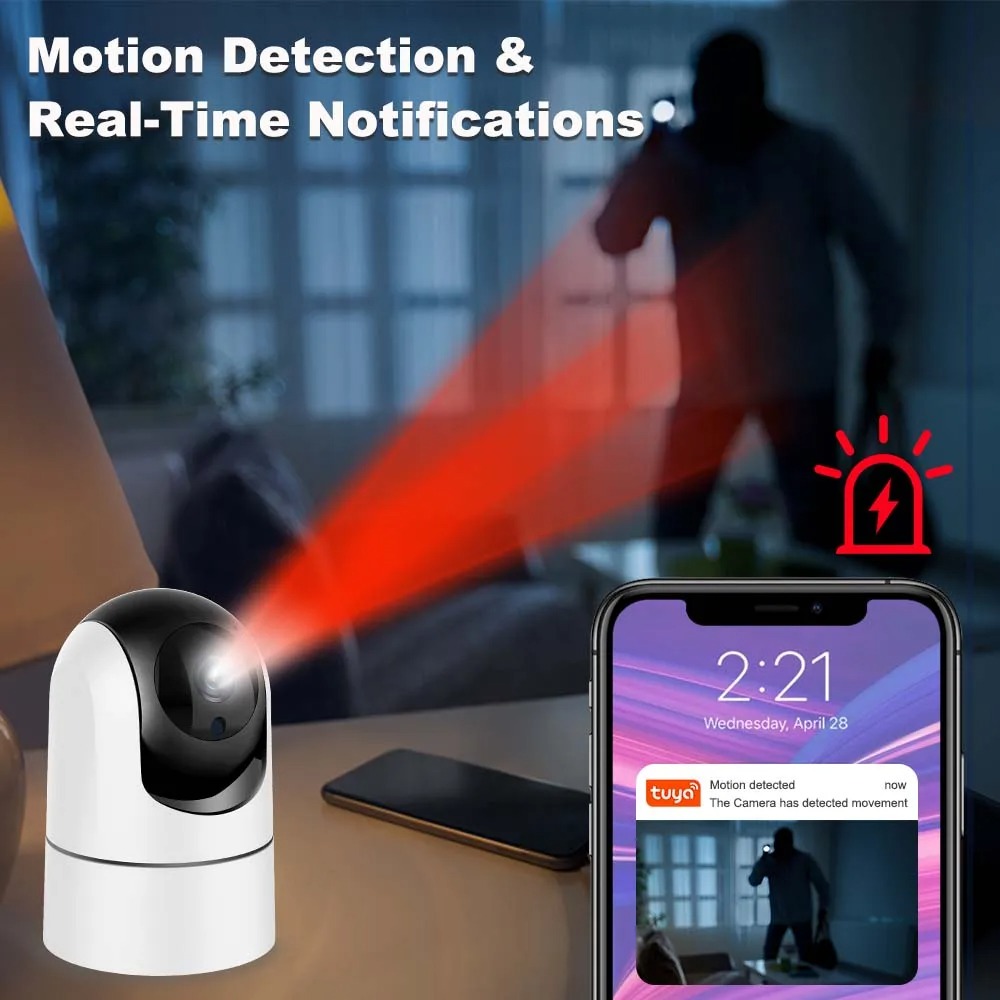 6MP WiFi Camera Tuya Smart Hom - Home Security Google Camera recension och pris