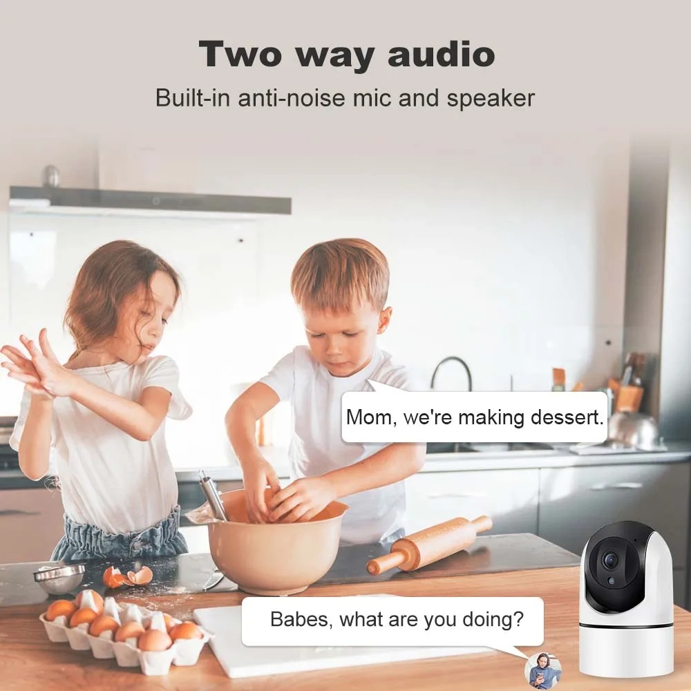 6MP WiFi Camera Tuya Smart Hom - Home Security Google Camera recension och pris