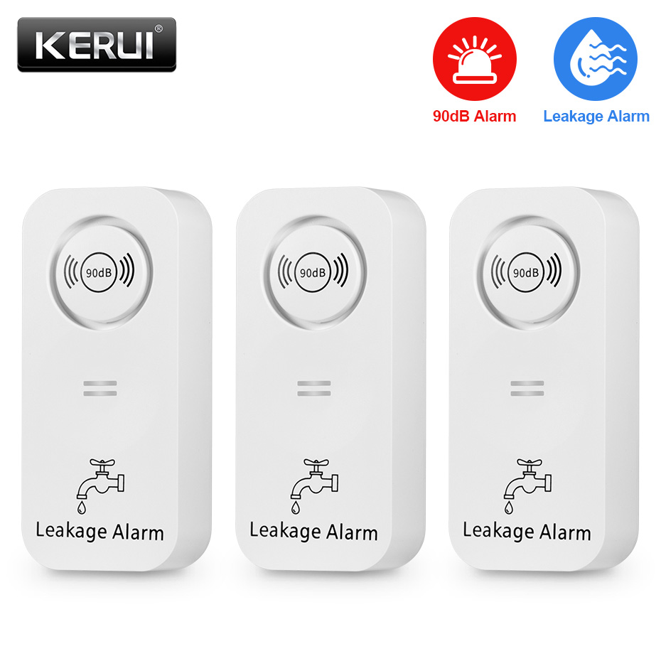 KERUI Wireless Water Sensor 90 - Home Security Outdoor recension och pris