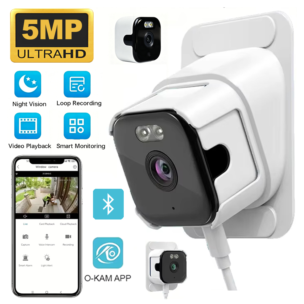 5MP Window Security Camera 5GH - Home Security Google Camera recension och pris