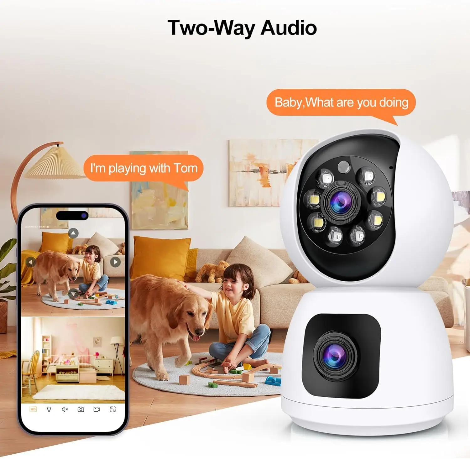 Tuya  4K 8MP HD WiFi Camera In - Home Security Google Camera recension och pris