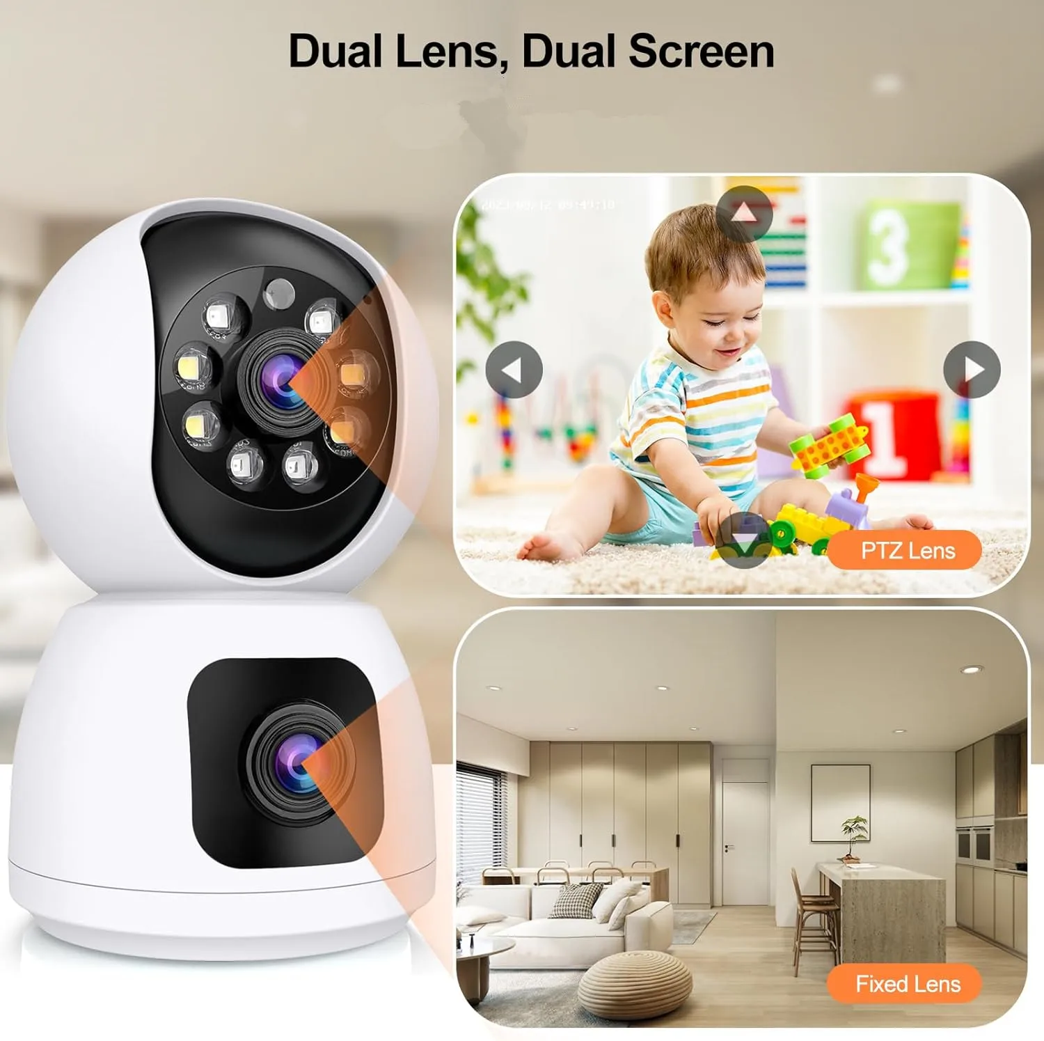 Tuya  4K 8MP HD WiFi Camera In - Home Security Google Camera recension och pris