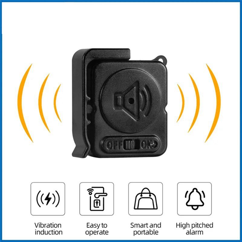 FULL-Vibration Alarm Sensors 1 - Window Alarm Sensor recension och pris