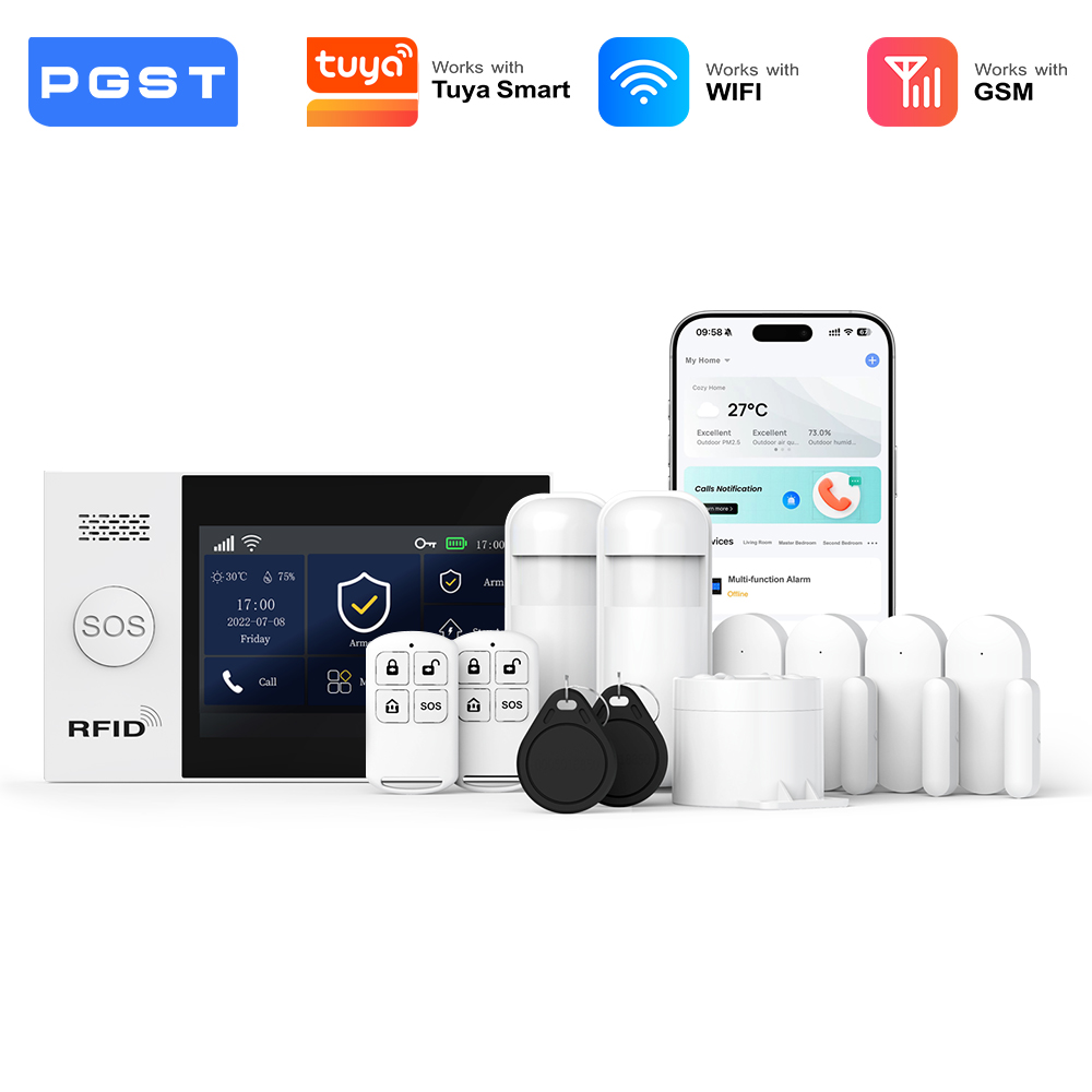 PGST 2G GSM WiFi Alarm System  - Home Security Ultimate recension och pris