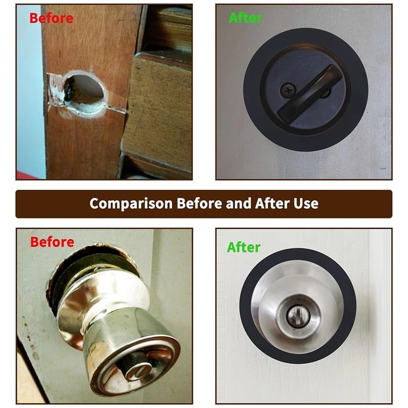 AB42-Door Knob/Deadbolt Reinfo - Door Reinforcer Kit recension och pris