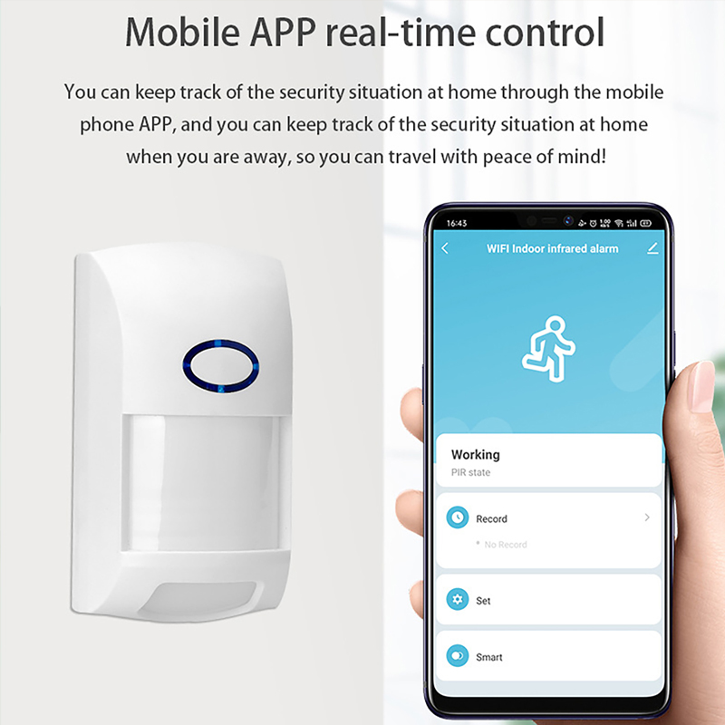 Smart Tuya PIR Motion Sensor W - Home Security Ultimate recension och pris