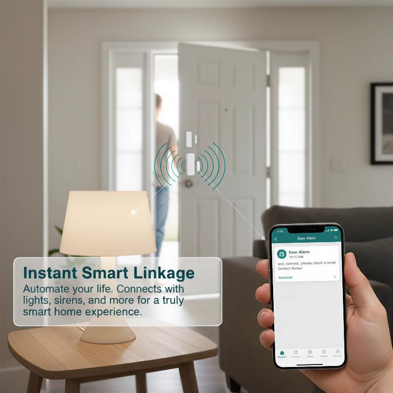 Smart Mini Door Window Sensor  - Window Alarm Sensor recension och pris