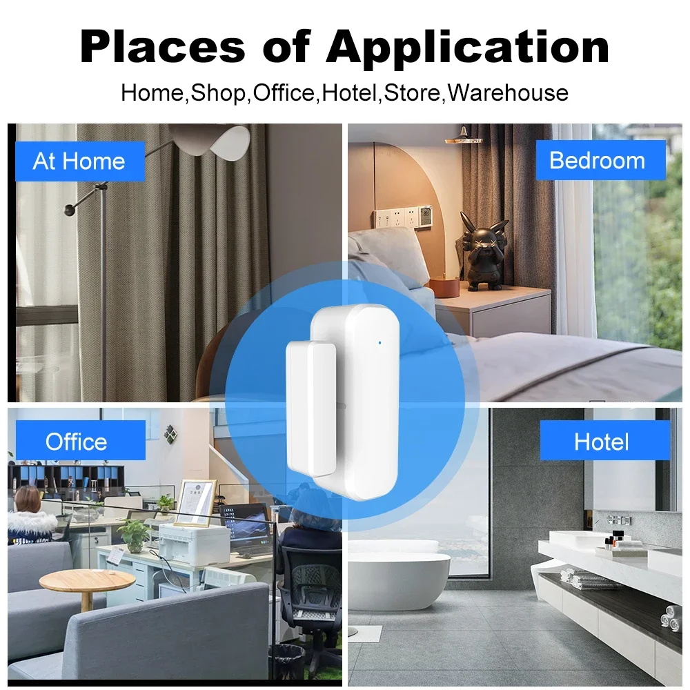 ZigBee Door Window Sensor Gate - Window Alarm Sensor recension och pris