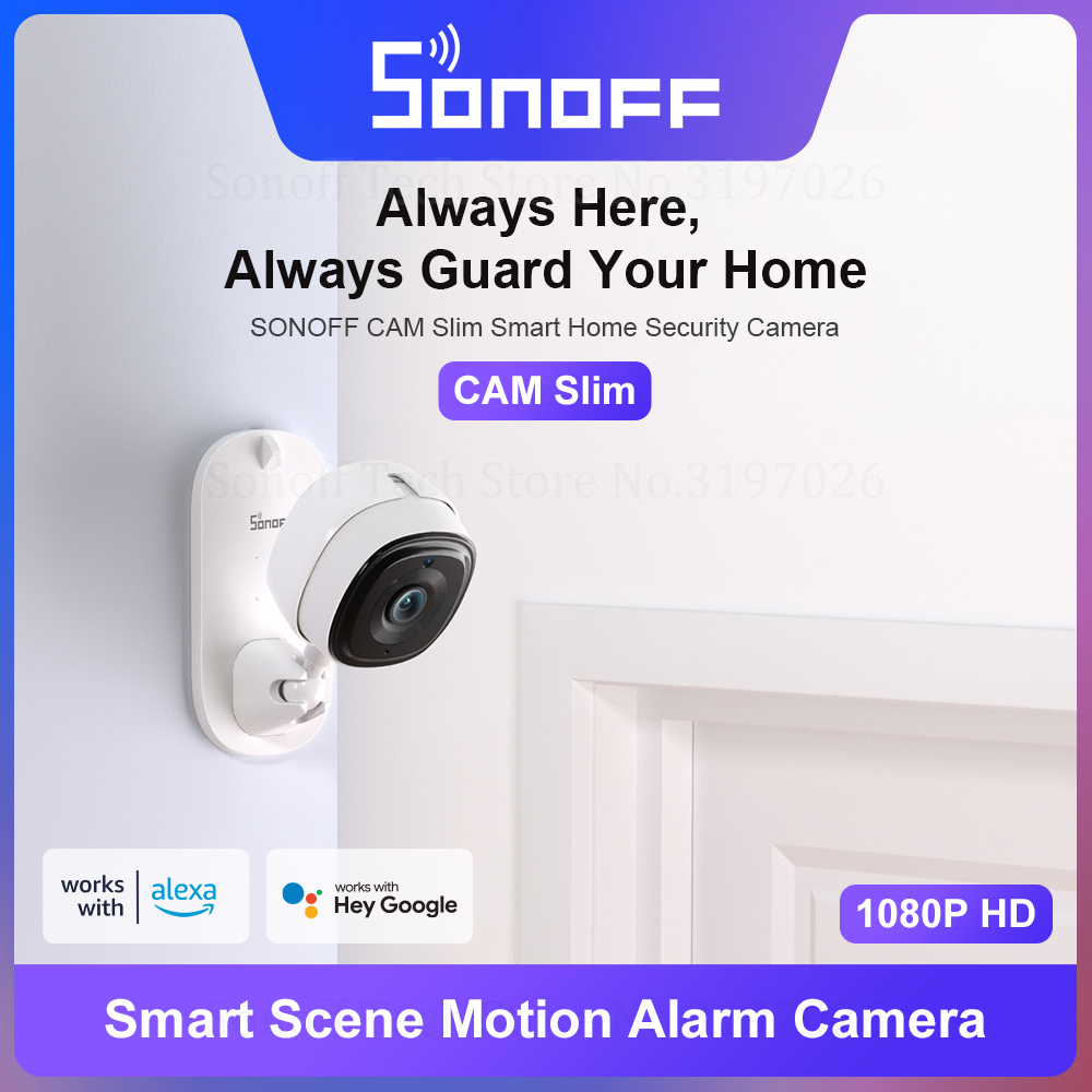 SONOFF 1080P HD Wi-Fi IOT Came - Home Security Google Camera recension och pris