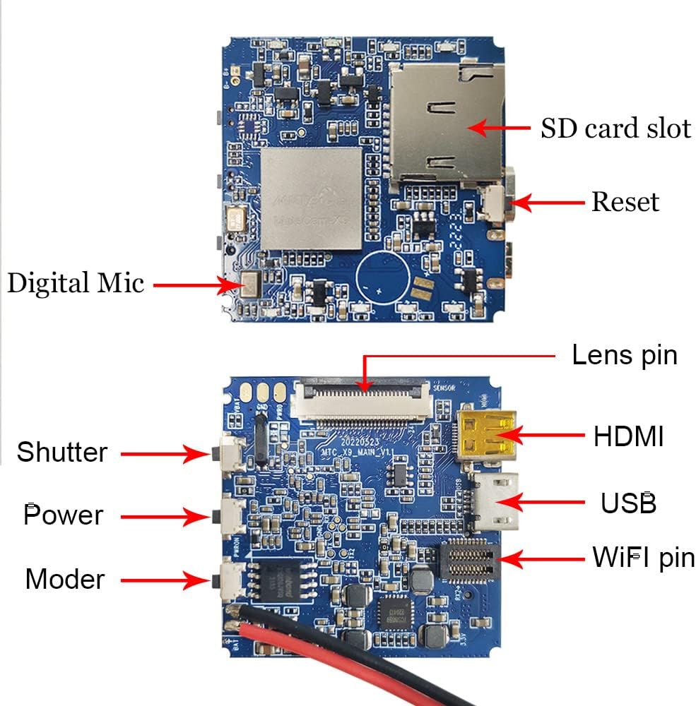 4K Wifi Camera 60FPS X9 PCB wi - Home Security Google Camera recension och pris
