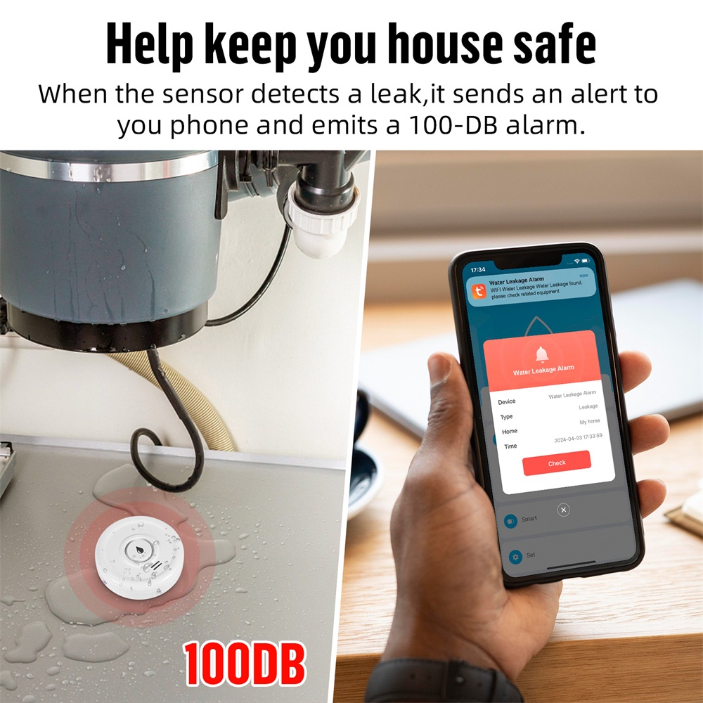 Fuers Water Leakage Detector S - Home Security Features recension och pris