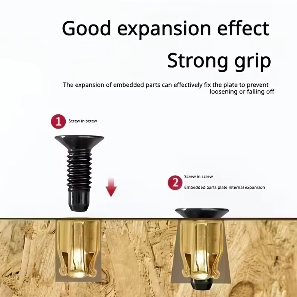 10 Sets Reusable Hinge Repair  - Door Reinforcer Kit recension och pris