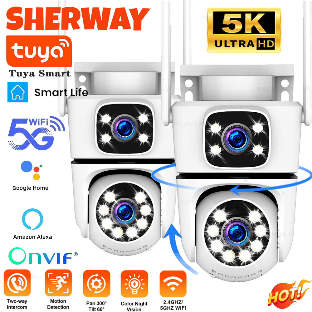 4K Tuya Home Security Outdoor  - Home Security Google Camera recension och pris