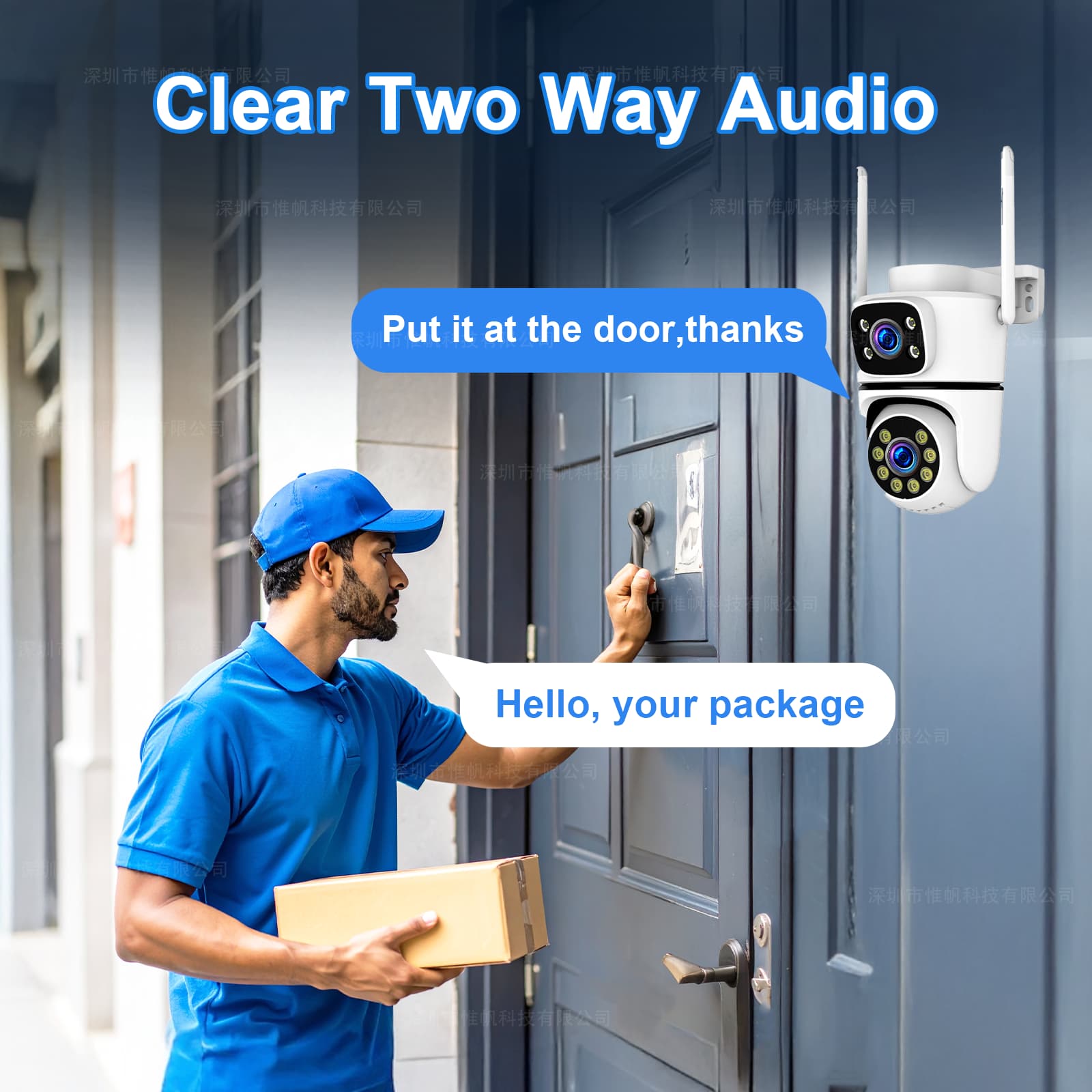 4K Tuya Home Security Outdoor  - Home Security Google Camera recension och pris