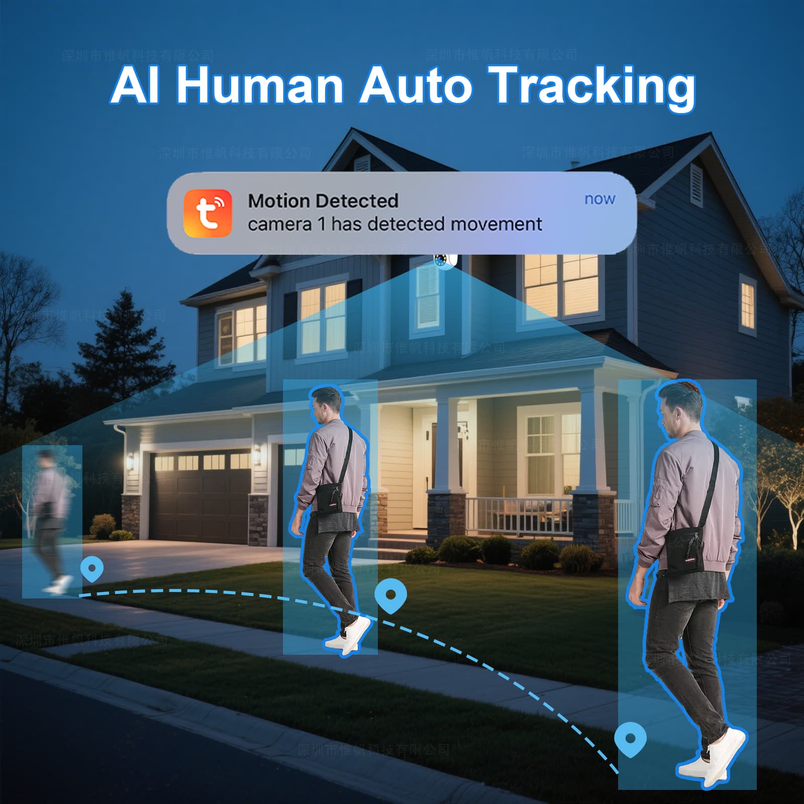 4K Tuya Home Security Outdoor  - Home Security Google Camera recension och pris