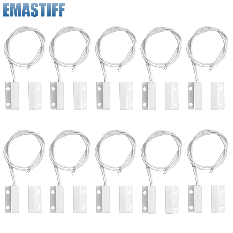 1/2/3/4/5/10/20PCS MC-38 Wired - Window Alarm Sensor recension och pris