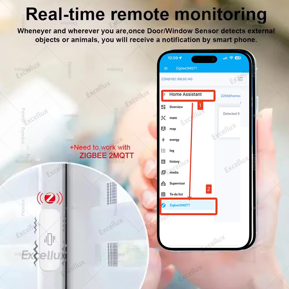 Zigbee Smart Vibration Sensor  - Home Security And Monitoring recension och pris