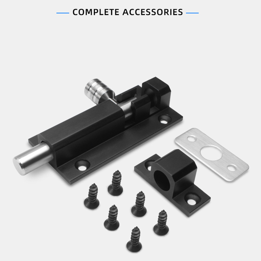 1pc Security Door Bolt Reinfor - Door Reinforcer Kit recension och pris