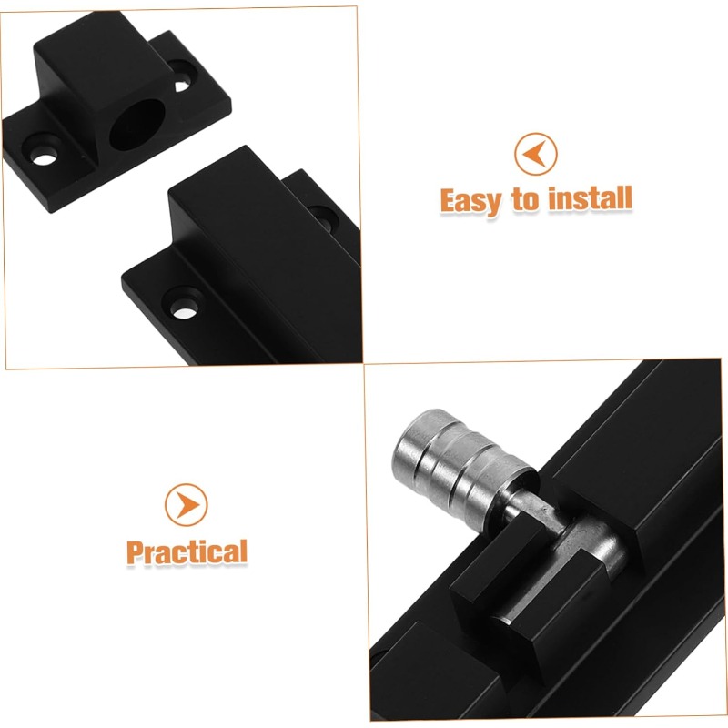 1pc Security Door Bolt Reinfor - Door Reinforcer Kit recension och pris
