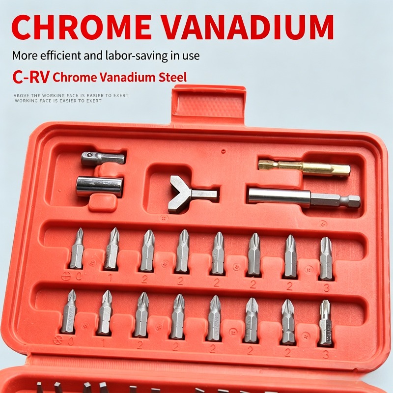 100PCS Screwdriver Bit Set, Ho - Home Security Bars recension och pris