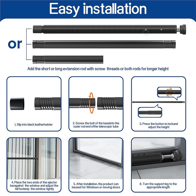 Premium-Sliding Door Security  - Home Security Bars recension och pris