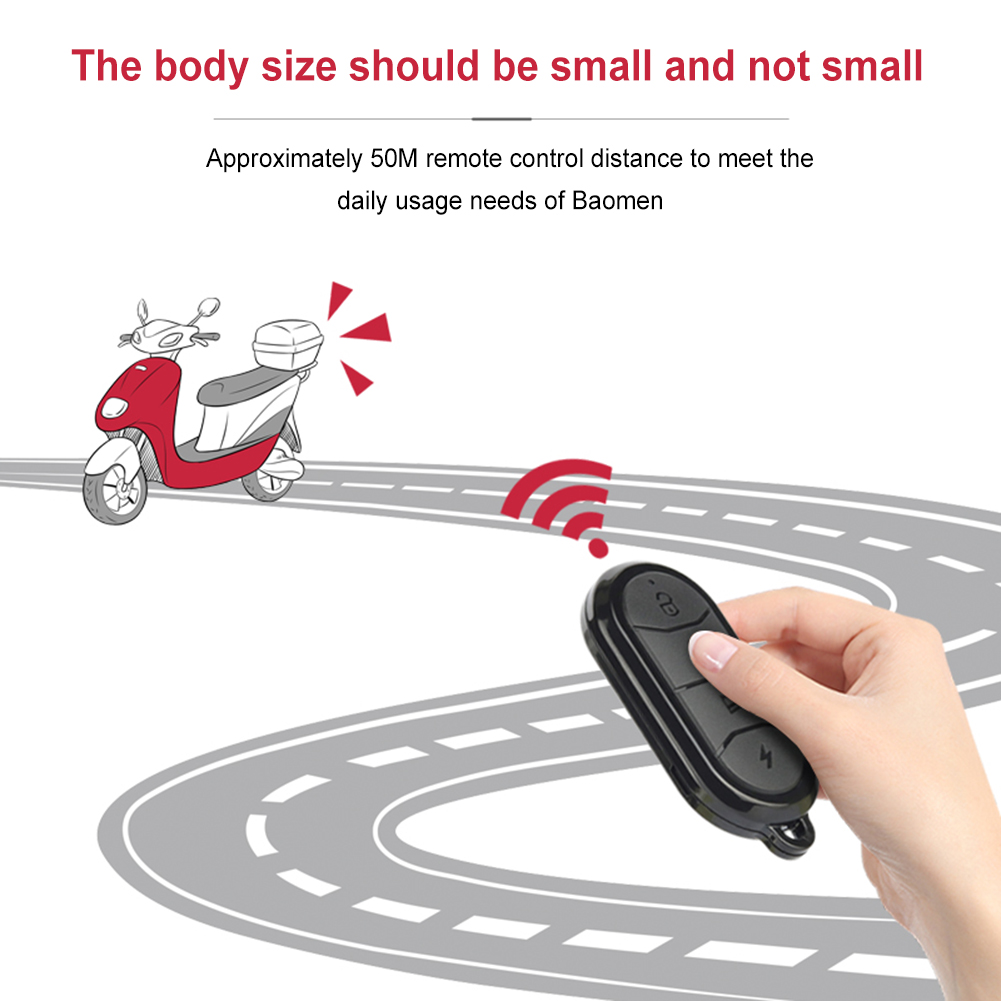 315 MHz/433 MHz Remote Control - Home Security Key Fob recension och pris