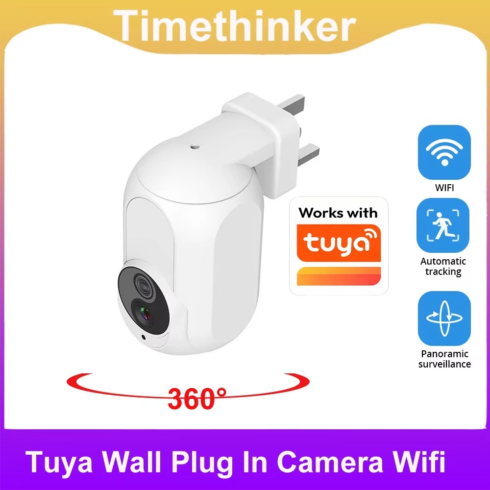 Tuya Wall Plug In Camera Wifi  - Home Security Google Camera recension och pris