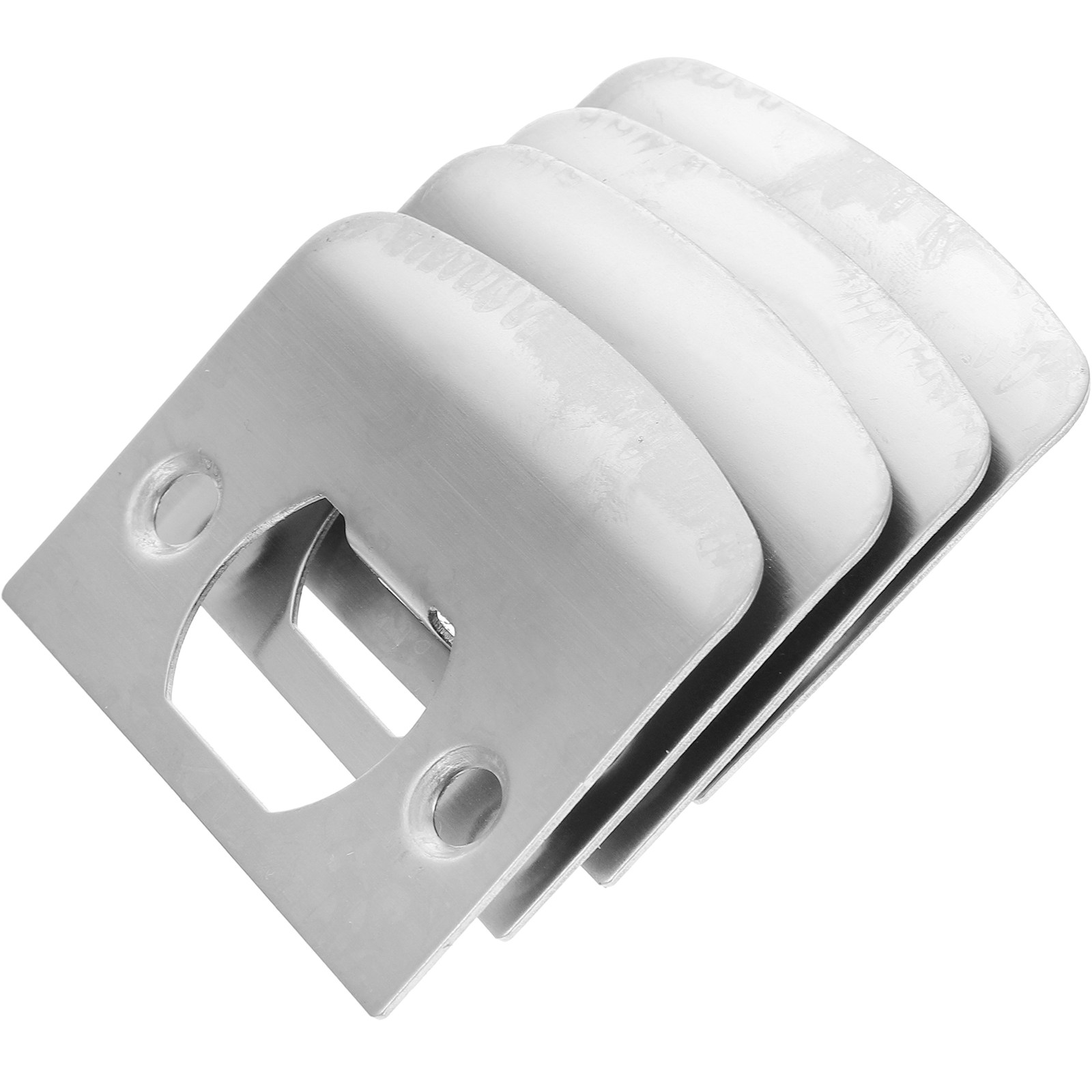 4Pcs Lock Tongue Strike Plates - Door Reinforcer Kit recension och pris