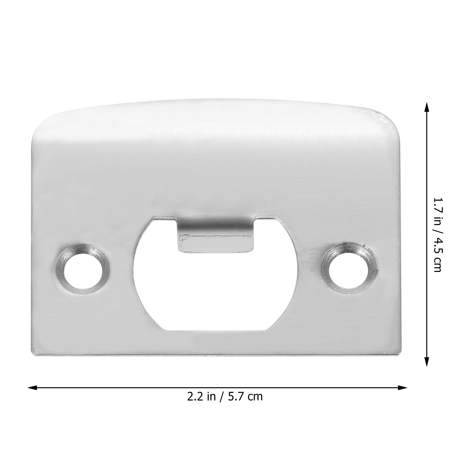 4Pcs Lock Tongue Strike Plates - Door Reinforcer Kit recension och pris
