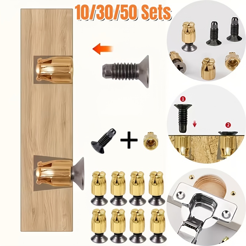 10/30/50 Sets Reusable Hinge R - Door Reinforcer Kit recension och pris