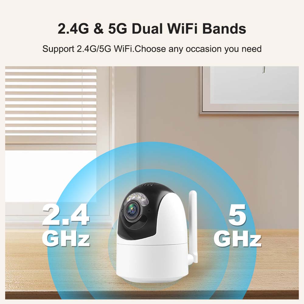 Tuya IP Camera 5G WIFI 6MP Ale - Home Security Google Camera recension och pris