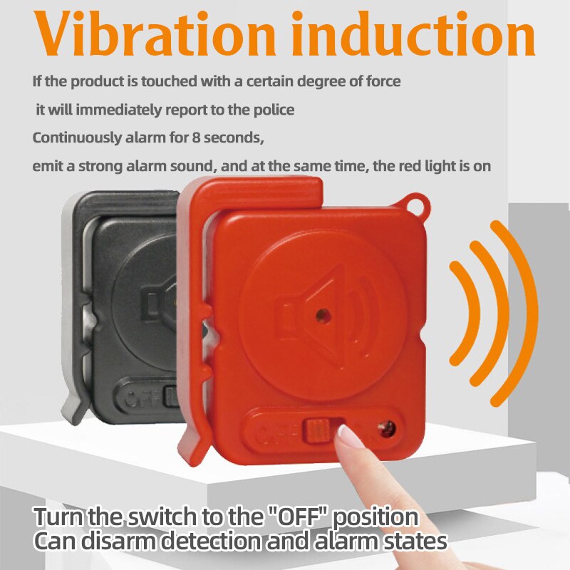KERUI Wireless Vibration Alarm - Window Alarm Sensor recension och pris